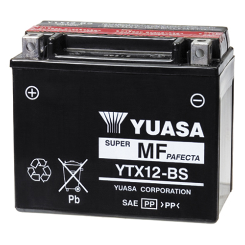 Yuasa YTX12-BS voor Kymco Yup 250