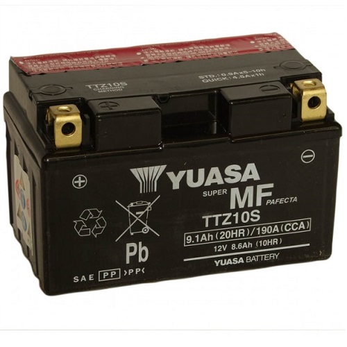 Yuasa TTZ10S voor Yamaha YFM 350R Raptor